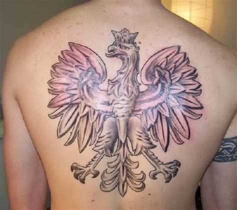 Będzie na nim rycerska zbroja i polskie godło. tatuaż godło, orzeł na plecach | Tatuaż, Orzeł, Wzory tatuaży