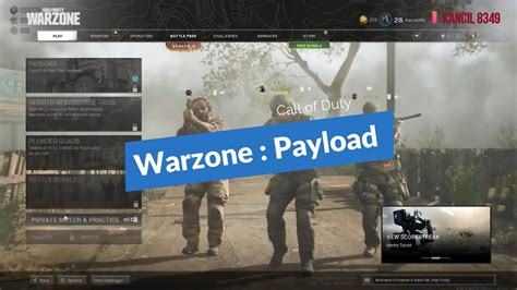 Call Of Duty Warzone Payload Youtube