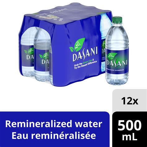 Dasani Water 500ml Bottles 12 Pack Walmart Canada