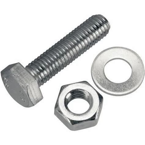 Stainless Steel Nuts Bolts With Washers Grade Ss Size Standard