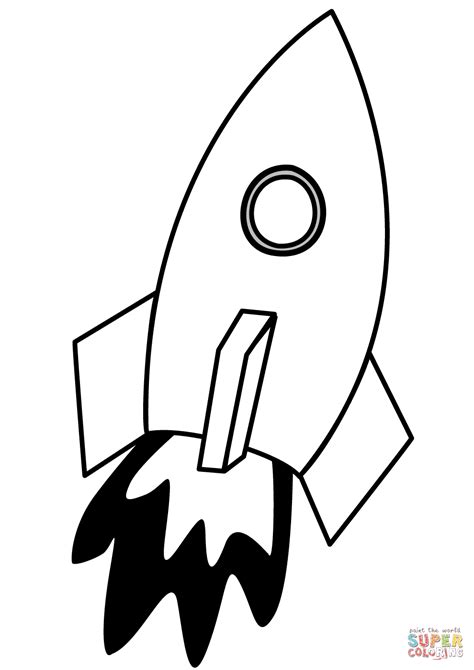Dibujo De Cohete Y Astronauta Para Colorear Dibujos Net Pdmrea