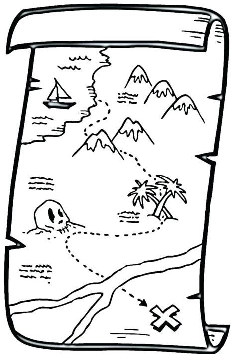 Yvonne schroder november 5, 2020 coloring kids. Treasure Map Drawing at GetDrawings | Free download