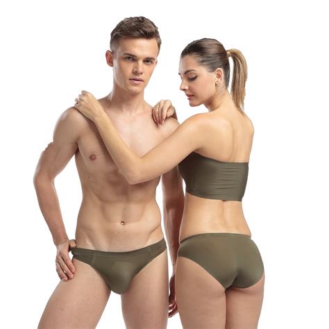 Seamless Men S Sexy Underwear Boxer Briefs Women S Panties Lingerie Couple Suit Ebay