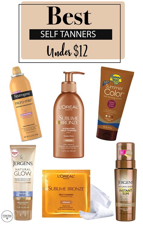 Skip The Sun But Not The Glow Best Self Tanners Styling Frugal