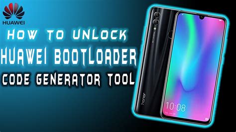 Huawei Bootloader Unlock Code Generator Bootloader Unlock Unlock