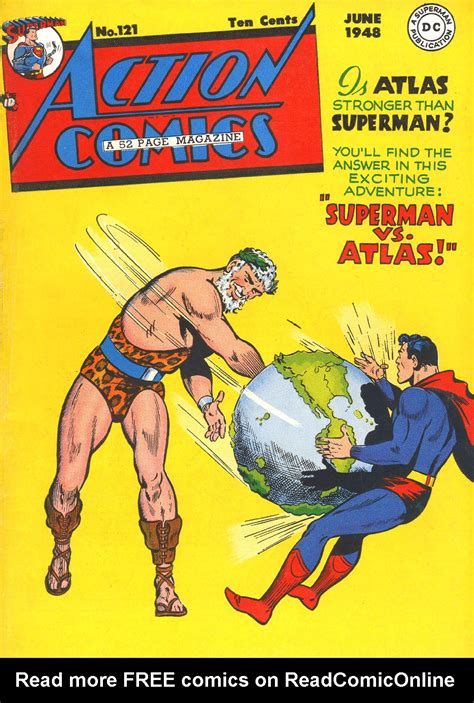 Read Action Comics 1938 Issue 121 Online