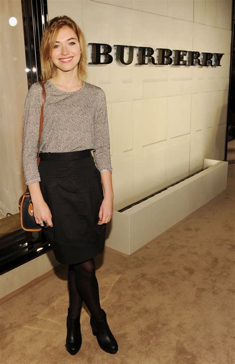 Imogen Poots Imogen Poots Photos Burberry Body Event Hosted By