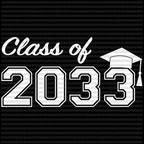 Class Of 2033 Svg