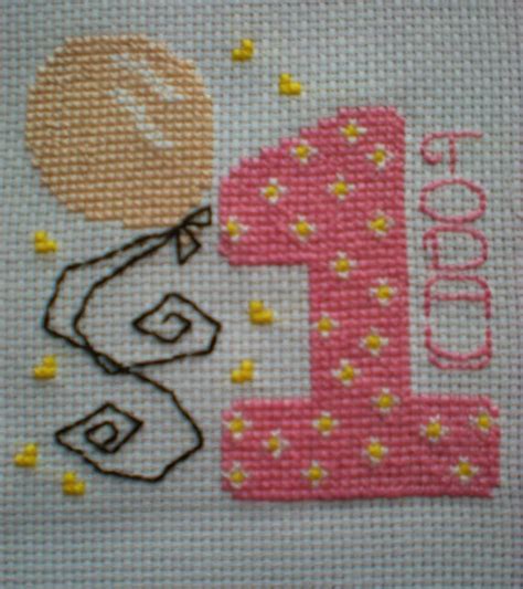 Maybe you would like to learn more about one of these? First Birthday Card Cross Stitch Kit Girl or Boy