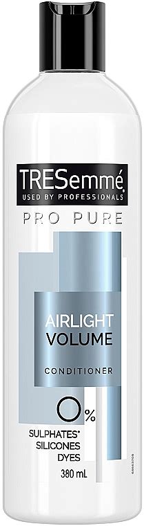 Tresemme Pro Pure Airlight Volume Après shampooing volumateur Makeup fr