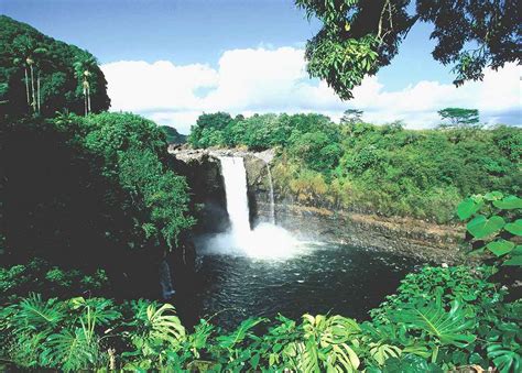 Wailuku River State Park Rainbow Falls Big Island Of Hawaii