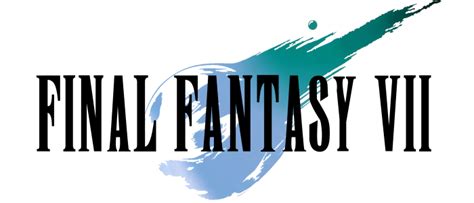 Final Fantasy VII logo png image