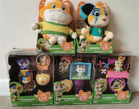 Valerian toys and 4catsnip toys. 44 Cats Musical Plush Toys & Club House Play Sets | Review ...
