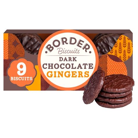 Border Biscuits Dark Chocolate And Ginger 150g £1 At Sainsburys