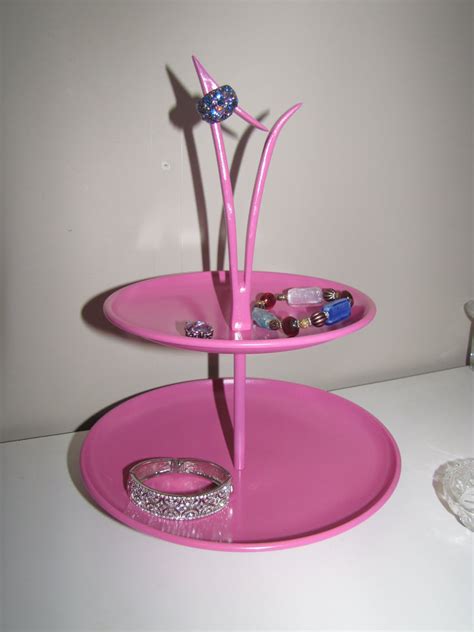 Sustainably Chic Designs Diy Jewelry Holder 2 Tier Stand