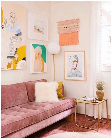 55 Chic And Modern Blush Pink Living Room Home In Fashion Pastel