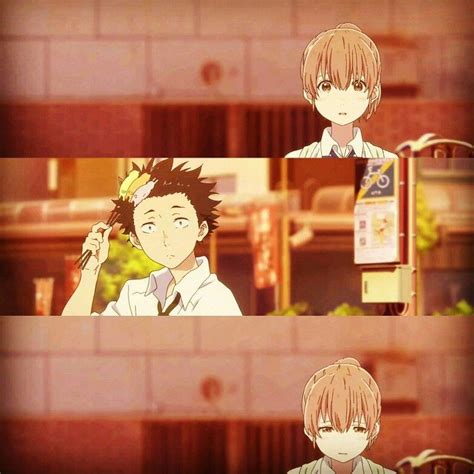 Back then, if we could have heard each other's voice. A silent voice, "moon?" | Anime movies, Anime qoutes, Anime