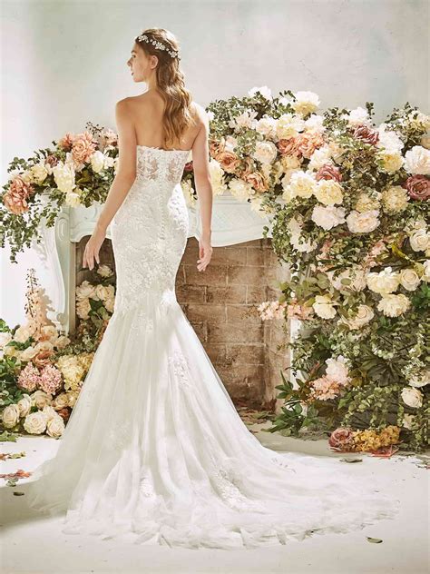 Strapless Sweetheart Neckline Mermaid Wedding Gown Modes Bridal Nz