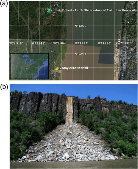 A Location Of The 12 May 2012 Rockfall Along The Hudson River