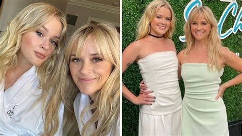 reese witherspoon and daughter ava could be twins in stunning instagram photos au
