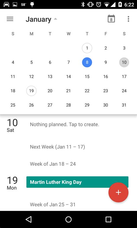 • different ways to view your. Source code for new Android Lollipop Calendar app - Stack ...