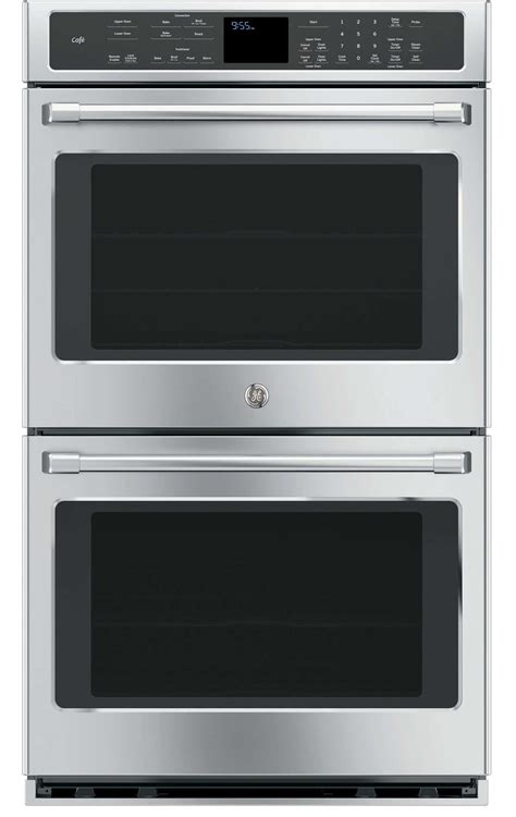 Ge Cafe Ct9550shss 30 Double Wall Oven Appliance Connection Double