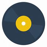 Icon Vinyl Disc Disco Vinilo Flat Icono