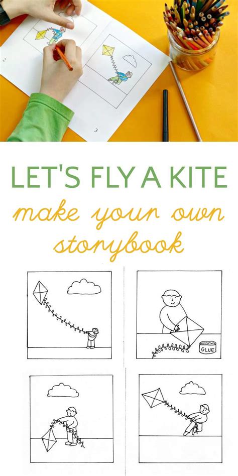 There are classic children's stories that. Make Your Own Kite Storybook Coloring Page