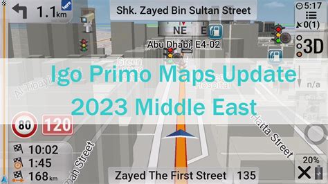 Igo Primo Maps Update Middle East Youtube