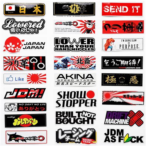 Chia S V I H N Sticker Jdm Japan D L M Nh T Co Created English