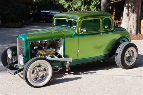 1932 Ford 5 Window Coupe Hot Rod For Sale On Bat Auctions Sold For