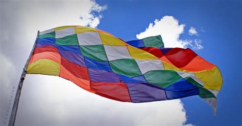Bandera De Los Pueblos Originarios Wiphala Solomochila