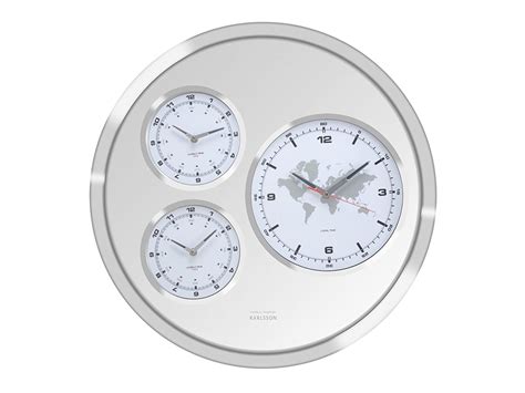 Karlsson Wall Clock Big Tic World Time White Dials Uk