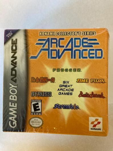 Konami Collectors Series Arcade Advanced New Item Box And Manual