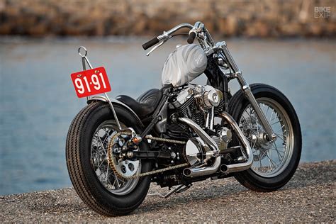 An Ingenious Harley Sportster Hardtail From 2loud Harley Davidson