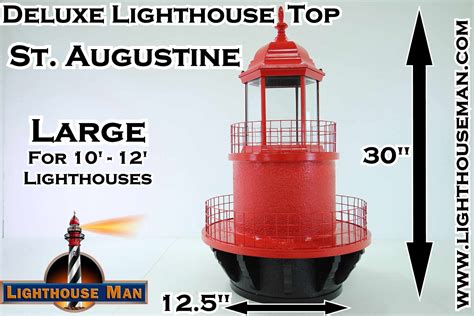 Deluxe Authentic Lighthouse Completed Tops The Lighthouse Man