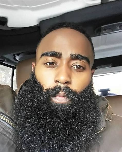 Rough Monday Beard Still Big Tho By Beardoblack Black Men Beards Handsome Black Men Black