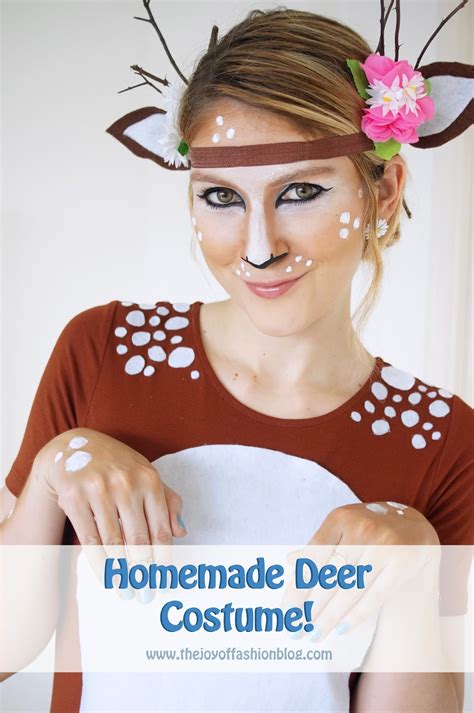 Halloween Cute Homemade Deer Costume Marie Mcgrath