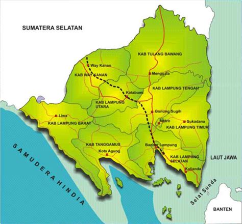 Visiting Lampung Indonesia Location And Natural Conditions