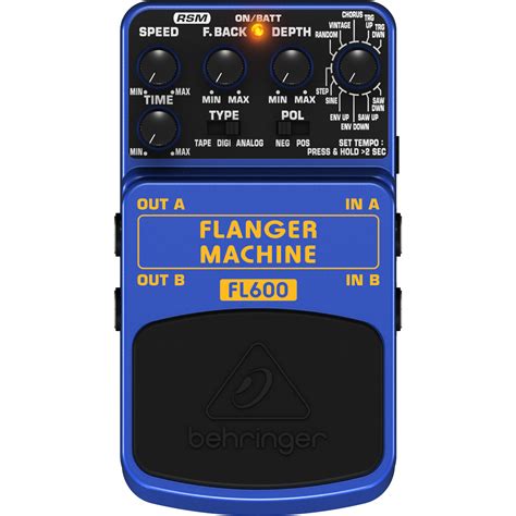 Behringer FLANGER MACHINE FL600 | Basys.cz - your choice of sound