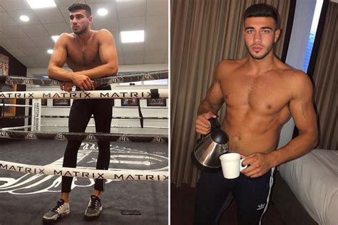 tommy fury accused of photoshopping topless snap as he makes his return to the boxing ring