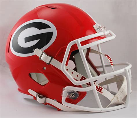 Georgia Bulldogs Helmet Riddell Replica Full Size Speed Style Caseys