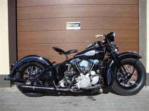 Harley Davidson Fl Knucklehead 1942 Baujahr Bestes Angebot Von Old