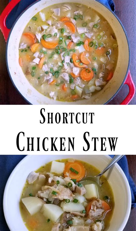 This chicken stew recipe contains the fresh flavor of there after, chop your chicken into sizable pieces and put it to boil until the meat is tender. Cooking With Carlee: Shortcut Chicken Stew