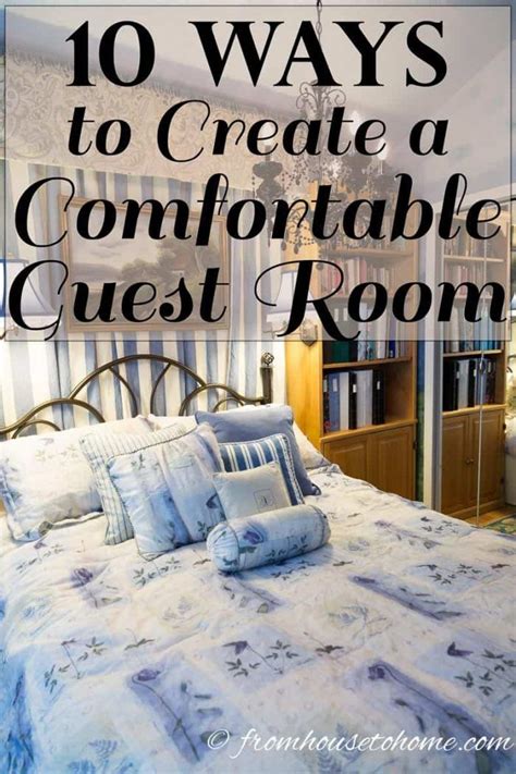 10 Ways To Create A Comfortable Guest Room Discount Bedroom Furniture