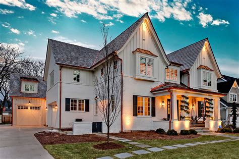 This country staple is the ultimate decorative piece for a southern inspired home but also a great fit for any relaxed atmosphere. White painted brick and board and batten siding home ...