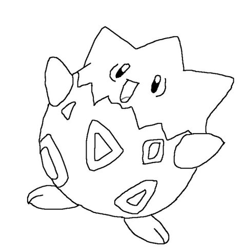 Togepi Coloring Page Pokemon Coloring Pokemon Coloring Pages
