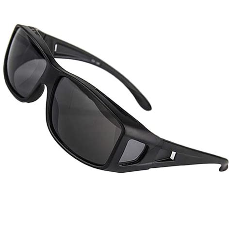 Uv Rectangular Fit Over Glasses Sunglasses With Side Shield Driving