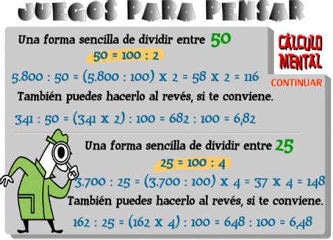Aprende y pon a prueba tus habilidades en matemáticas. MilagroTIC: JUEGOS MATEMÁTICOS CÁLCULO MENTAL