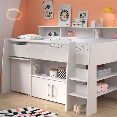 Create the bedroom you really want without breaking your budget. Parisot Swan Midsleeper Bedroom System White - ALL ...